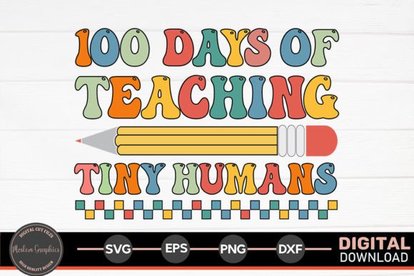 100 Days of Teaching Tiny Humans SVG Review