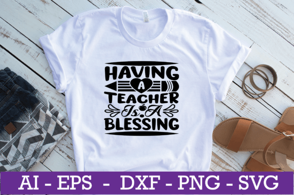 A Real Designer's Look at Having a Teacher is a Blessing SVG