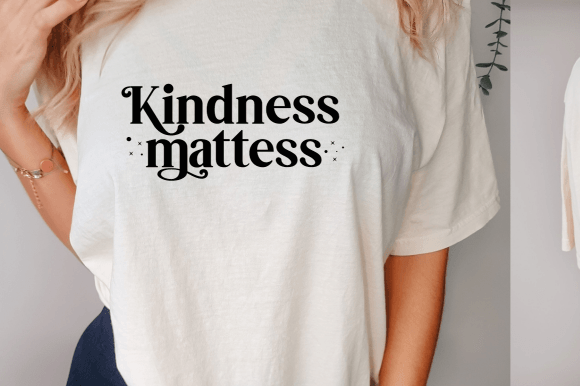Kindness Matters SVG: A Versatile Design for Embroidery