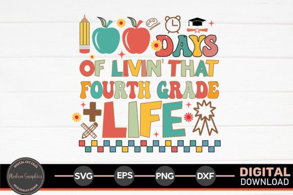 Review: 100 Days of Livin That Fourth Grade SVG