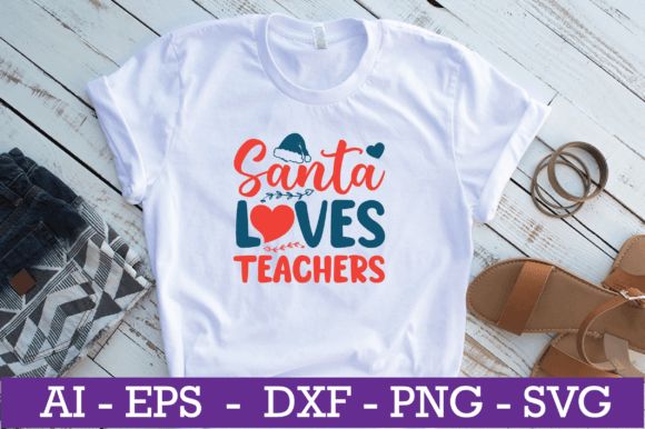 Santa Loves Teachers: A Designer's Review for Embroidery