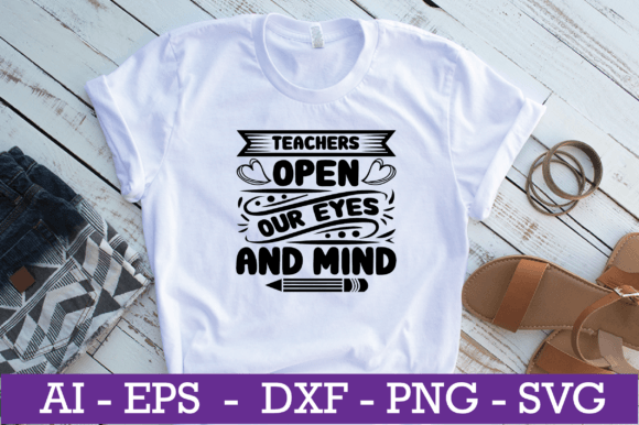 Teachers Open Our Eyes: A Versatile SVG Design