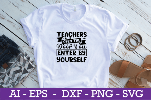 Teachers Open the Door SVG: A Versatile Embroidery Design