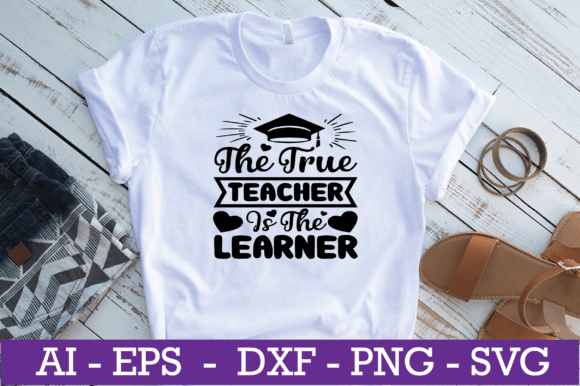 The True Teacher is the Learner SVG in Real Project Use